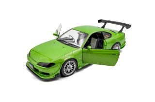 Nissan Silvia S15 SPEC-R AERO grün S1812203 Solido 1:18 Metallmodell