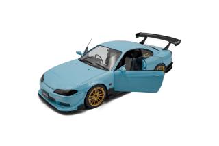 Nissan Silvia (S15) Spec-R Aero SOLIDO WORKS – BABY BLUE – 1999 S1812204 Solido 1:18 Metallmodell