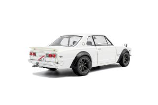 Nissan Skyline (C10) Hakosuka SOLIDO WORKS – Pearl White – 1970 S1813001 Solido 1:18 Metallmodell