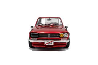 Nissan Skyline (C10) Hakosuka SOLIDO WORKS – Red Metallic – 1970 S1813002 Solido 1:18 Metallmodell