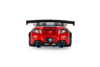 TOYOTA GR86 LIBERTY WALK BODY KIT RED 2024 S1813605 Solido 1:18 Metallmodell