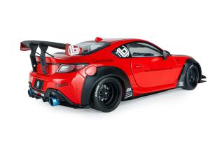 TOYOTA GR86 LIBERTY WALK BODY KIT RED 2024 S1813605 Solido 1:18 Metallmodell