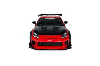 TOYOTA GR86 LIBERTY WALK BODY KIT RED 2024 S1813605 Solido 1:18 Metallmodell