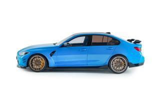 BMW M3 PERFORMANCE PARTS – DAYTONA BEACH BLUE – 2024 S1814303 Solido 1:18 Metallmodell