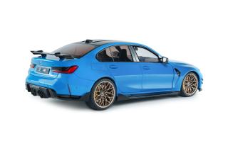 BMW M3 PERFORMANCE PARTS – DAYTONA BEACH BLUE – 2024 S1814303 Solido 1:18 Metallmodell