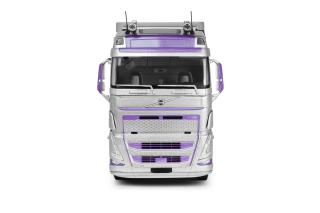 Volvo FH Globetrotter XL silb./lila Solido 1:24 Metallmodell