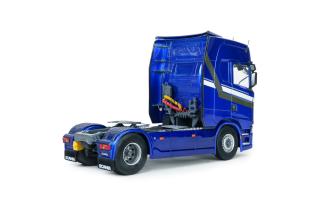 SCANIA 580S HighLine – METALLIC BLUE – 2023 S2400308 Solido 1:24 Metallmodell