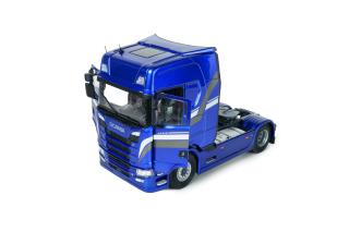 SCANIA 580S HighLine – METALLIC BLUE – 2023 S2400308 Solido 1:24 Metallmodell