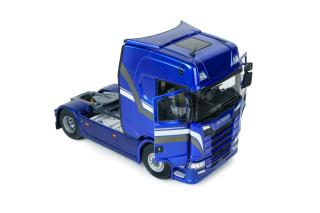 SCANIA 580S HighLine – METALLIC BLUE – 2023 S2400308 Solido 1:24 Metallmodell