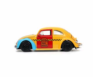 Sesame Street 1959 VW Beetle Oscar´s Taxi Service  Jada 1:24