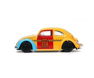 Sesame Street 1959 VW Beetle Oscar´s Taxi Service  Jada 1:24