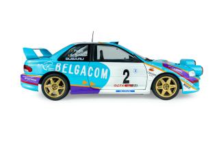 Subaru Impreza S5 WRC99 – BELGIUM YPRES WESTHOEK RALLY – 1998 – #2 G.DE MEVIUS/J-M.FORTIN S1807411 Solido 1:18 Metallmodell