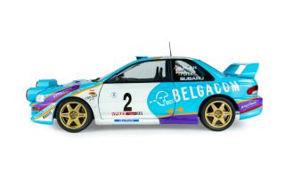 Subaru Impreza S5 WRC99 – BELGIUM YPRES WESTHOEK RALLY – 1998 – #2 G.DE MEVIUS/J-M.FORTIN S1807411 Solido 1:18 Metallmodell