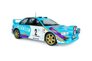 Subaru Impreza S5 WRC99 – BELGIUM YPRES WESTHOEK RALLY – 1998 – #2 G.DE MEVIUS/J-M.FORTIN S1807411 Solido 1:18 Metallmodell