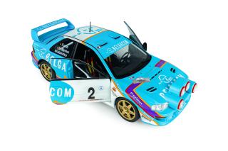 Subaru Impreza S5 WRC99 – BELGIUM YPRES WESTHOEK RALLY – 1998 – #2 G.DE MEVIUS/J-M.FORTIN S1807411 Solido 1:18 Metallmodell