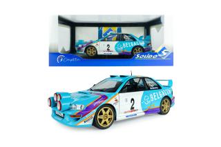 Subaru Impreza S5 WRC99 – BELGIUM YPRES WESTHOEK RALLY – 1998 – #2 G.DE MEVIUS/J-M.FORTIN S1807411 Solido 1:18 Metallmodell