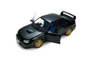 Subaru Impreza WRX STI schwarz S1812305 Solido 1:18 Metallmodell