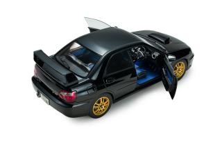 Subaru Impreza WRX STI schwarz S1812305 Solido 1:18 Metallmodell