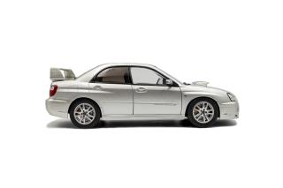 Subaru Impreza WRX STI 2003 Silver S1812303 Solido 1:18 Metallmodell