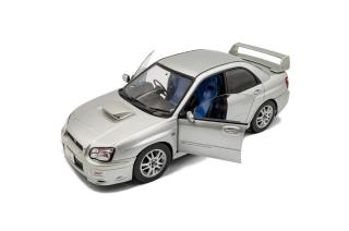 Subaru Impreza WRX STI 2003 Silver S1812303 Solido 1:18 Metallmodell