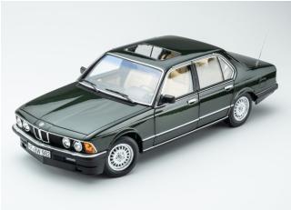 BMW 745i E23 (1984) - achat green met. limitiert auf 800 Exemplare Touring Modelcars 1:18 Metallmodell 4 Türen, Motorhaube und Kofferraum zu öffnen!