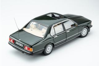 BMW 745i E23 (1984) - achat green met. limitiert auf 800 Exemplare Touring Modelcars 1:18 Metallmodell 4 Türen, Motorhaube und Kofferraum zu öffnen!