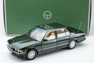 BMW 745i E23 (1984) - achat green met. limitiert auf 800 Exemplare Touring Modelcars 1:18 Metallmodell 4 Türen, Motorhaube und Kofferraum zu öffnen!