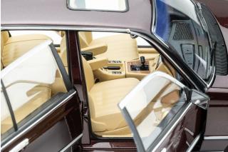 BMW 745i E23 (1984) - burgundy red met. Touring Modelcars 1:18 Metallmodell 4 Türen, Motorhaube und Kofferraum zu öffnen!
