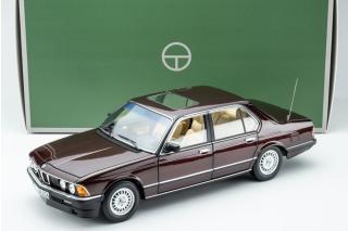 BMW 745i E23 (1984) - burgundy red met. Touring Modelcars 1:18 Metallmodell 4 Türen, Motorhaube und Kofferraum zu öffnen!