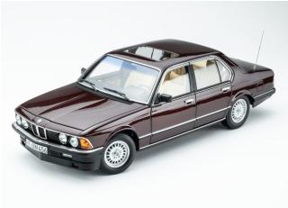 BMW 745i E23 (1984) - burgundy red met. Touring Modelcars 1:18 Metallmodell 4 Türen, Motorhaube und Kofferraum zu öffnen!