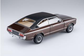 Ford Granada Coupé 2. Series (1975) - Montana Brown Met. limitiert auf 552 Stück Touring Modelcars 1:18 Metallmodell 2 Türen, Motorhaube und Kofferraum zu öffnen!