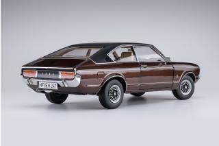 Ford Granada Coupé 2. Series (1975) - Montana Brown Met. limitiert auf 552 Stück Touring Modelcars 1:18 Metallmodell 2 Türen, Motorhaube und Kofferraum zu öffnen!