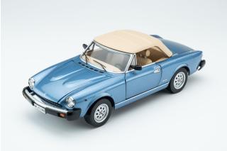 Pininfarina Spidereuropa 1982 - azzuro metallic Touring Modelcars 1:18 Metallmodell 2 Türen, Motorhaube und Kofferraum zu öffnen!