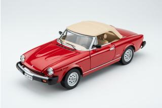 Pininfarina Spidereuropa 1982 - rosso vivo Touring Modelcars 1:18 Metallmodell 2 Türen, Motorhaube und Kofferraum zu öffnen!