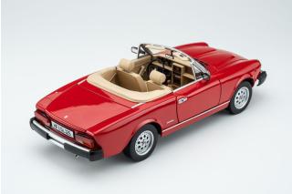 Pininfarina Spidereuropa 1982 - rosso vivo Touring Modelcars 1:18 Metallmodell 2 Türen, Motorhaube und Kofferraum zu öffnen!