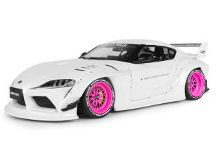 Toyota GR Supra LWB weiß/pink 2025 S1815502 Solido 1:18 Metallmodell