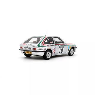 VAUXHALL CHEVETTE 2300 HSR GREY JIMMY MCRAE / MIKE NICHOLSON LOMBARD RALLY (RAC) 1980 OttO mobile 1:18 Resinemodell (Türen, Motorhaube... nicht zu öffnen!)