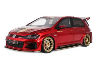 VOLKSWAGEN VW GOLF 7 OETTINGER TCR GERMANY STREET CANDY RED 2019 Otto Project Car OttO mobile 1:18 Resinemodell (Türen, Motorhaube... nicht zu öffnen!)