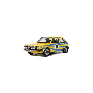 VOLKSWAGEN VW GOLF GTI  MK1 GR.2 P. EKLUND MONTE- CARLO 1980 OttO mobile 1:18 Resinemodell (Türen, Motorhaube... nicht zu öffnen!)