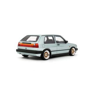 VOLKSWAGEN VW GOLF II GTI \"STANCE\" CALYPSO GREEN 1991 Otto Project Car OttO mobile 1:18 Resinemodell (Türen, Motorhaube... nicht zu öffnen!)