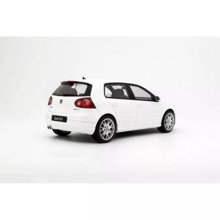 VOLKSWAGEN VW GOLF V GTI EDITION 30 CANDY WHITE 2007 OttO mobile 1:18 Resinemodell (Türen, Motorhaube... nicht zu öffnen!)