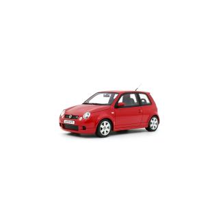 VOLKSWAGEN VW LUPO GTI TORNADO RED 2001 OttO mobile 1:18 Resinemodell (Türen, Motorhaube... nicht zu öffnen!)