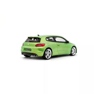 VW VOLKSWAGEN SCIROCCO 3 PH.1 R VIPER GREEN PEARL 2008 OttO mobile 1:18 Resinemodell (Türen, Motorhaube... nicht zu öffnen!)