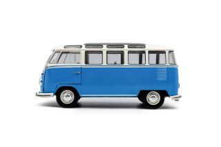 VW T1 21 WINDOWS BUS  blau/weiß S1813401 Solido 1:18 Metallmodell