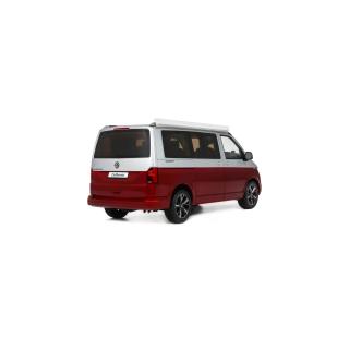 VW VOLKSWAGEN T6.1 CALIFORNIA OCEAN FORTANA RED / REFLEX SILVER 2021 \"Otto Pro\" OttO mobile 1:18 Resinemodell (Türen, Motorhaube... nicht zu öffnen!)