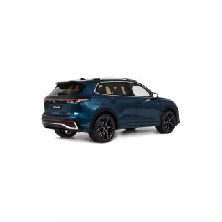 VOLKSWAGEN VW TIGUAN E TSI R-LINE NIGHTSHADE BLUE METALLIC 2024  OttO Pro OttO mobile 1:18 Resinemodell (Türen, Motorhaube... nicht zu öffnen!)