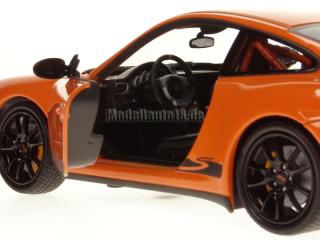 Porsche 911 997 GT3 RS orange/schwarz Welly 1:18