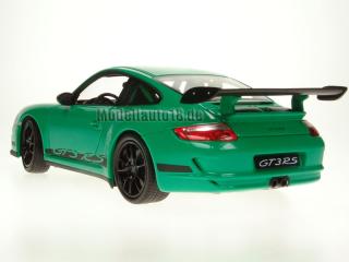 Porsche 911 997 GT3 RS grün/schwarz Welly 1:18