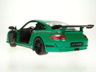 Porsche 911 997 GT3 RS grün/schwarz Welly 1:18