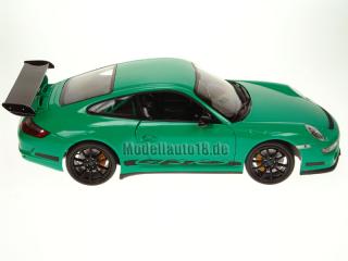 Porsche 911 997 GT3 RS grün/schwarz Welly 1:18